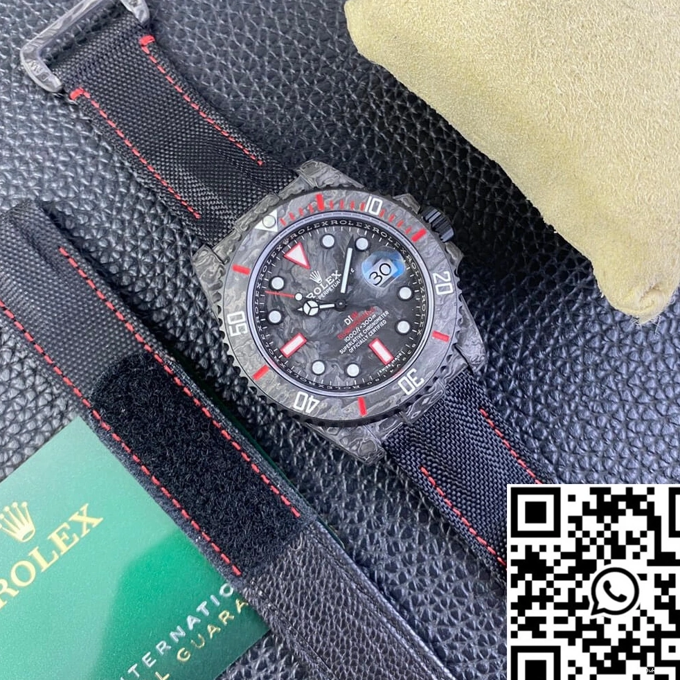 DIW VS Velcro Rolex Factory Strap Nylon Submariner 0910